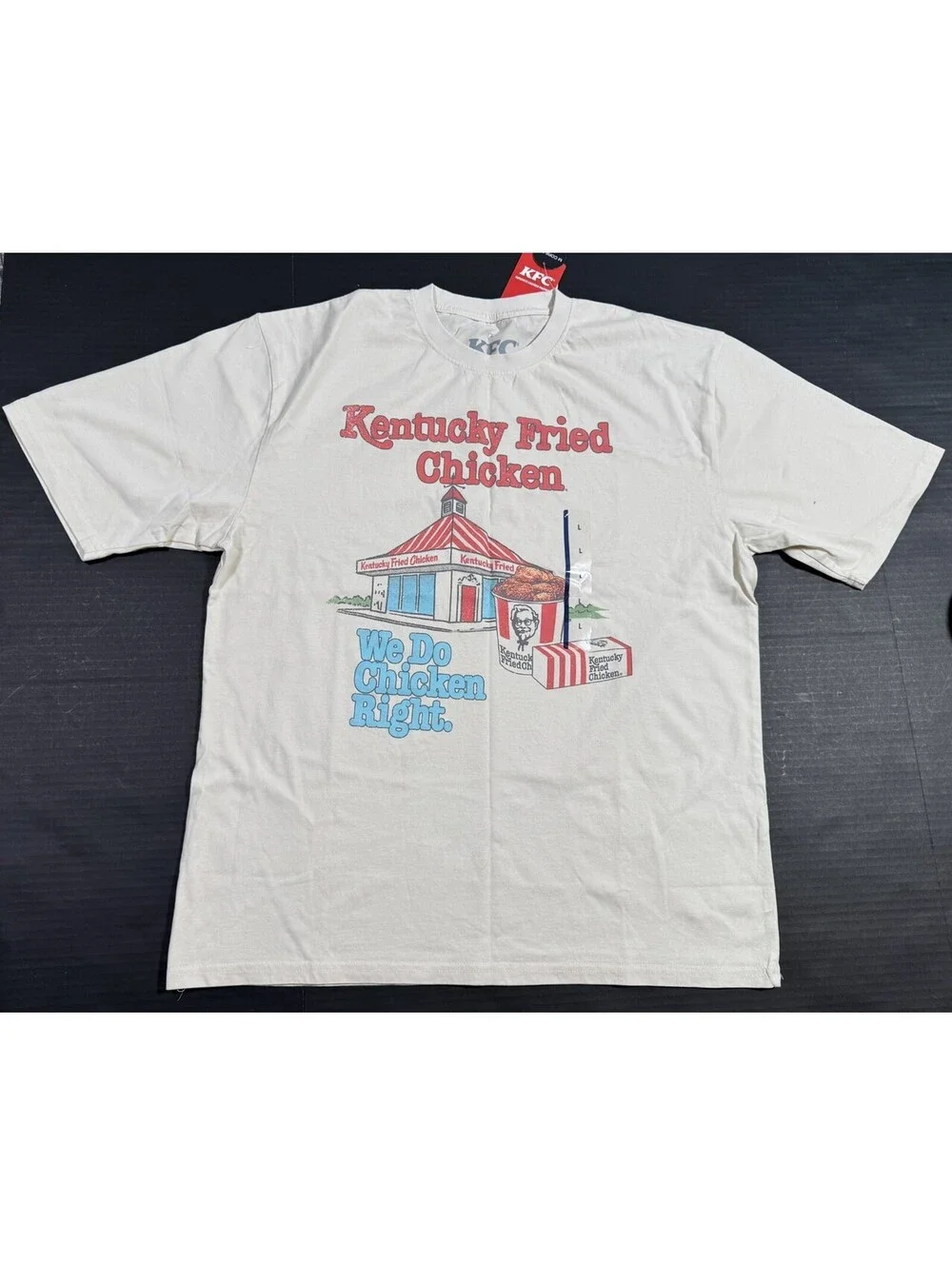 Kentucky Fried Chicken KFC Short Sleeve Graphic T-Shirt Men's L NWT